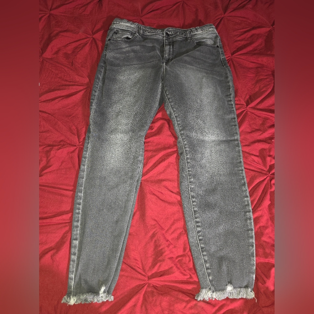 KanCan Skinny Gray Jeans (J510)